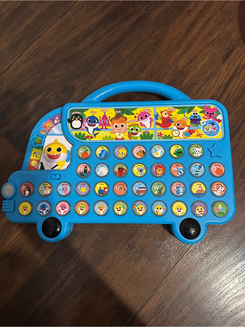 Pinkfong Baby Shark ABC Learning Toy Lights & Sounds Working